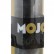 Черная ёлочка-насадка для двойного проникновения Mojo Bumpy - 15 см. от Seven Creations