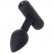Чёрная анальная мини-вибровтулка Erotist Shaft - 7 см. от Erotist