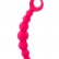 Розовый анальный стимулятор с ручкой-кольцом от ToyFa