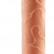 Телесная насадка с кольцом Perfect 2  Extension with Ball Strap - 19 см. от Pipedream