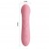 Нежно-розовый перезаряжаемый вибромассажер Candice - 14,2 см. от Baile