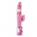 Розовый виброротатор с клиторальным стимулятором и возвратно-поступательным движением - 29,5 см. от Baile