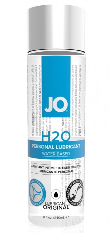 Нейтральный лубрикант на водной основе JO Personal Lubricant H2O - 240 мл. от System JO