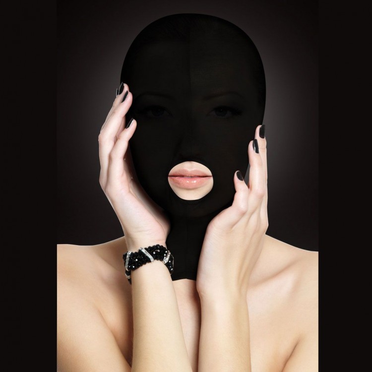 Закрытая маска на лицо с отверстием для рта Submission от Shots Media BV