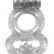 Прозрачное эрекционное кольцо Rings Treadle с подхватом от Lola toys