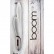 Белый вибратор BOOM Fir с клиторальной щёточкой - 23 см. от Shots Media BV