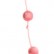 Розовые перламутровые анальные шарики от Dream Toys