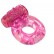 Розовое эрекционное кольцо с вибрацией Rings Axle-pin от Lola toys