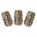 Набор лаковых полосок для ногтей Леопард Nail Foil от Erotic Fantasy