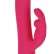 Розовый вибратор Havana с клиторальным стимулятором - 23,5 см. от LuxeLuv
