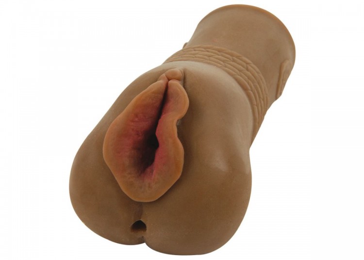 Ручной мастурбатор-мулатка с вагиной и анусом CyberStroker Pussy and Ass от Topco Sales