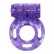 Фиолетовое эрекционное кольцо с вибрацией Rings Axle-pin от Lola toys