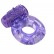 Фиолетовое эрекционное кольцо с вибрацией Rings Axle-pin от Lola toys