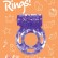 Фиолетовое эрекционное кольцо с вибрацией Rings Axle-pin от Lola toys