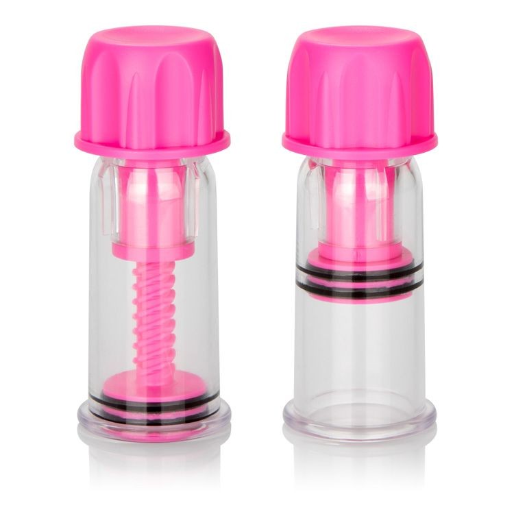 Вакуумные массажёры для сосков Nipple Play Vacuum Twist Suckers от California Exotic Novelties