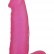 Розовый фаллоимитатор средних размеров XSKIN 6 PVC DONG - 15 см. от Dream Toys