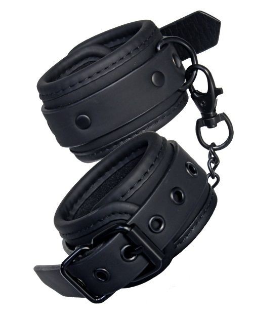 Чёрные наручники BLAZE HANDCUFF BLACK от Dream Toys