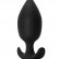 Чёрная анальная пробка Insatiable - 10,5 см. от Lola toys