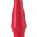 Красная анальная втулка Pure - 11,5 см. от Seven Creations