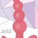 Розовая анальная пробка Bubbles Anal Plug - 11,5 см. от Lola toys