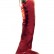 Красный фаллоимитатор на присоске LAZY BUTTCOCK  - 17 см. от NMC