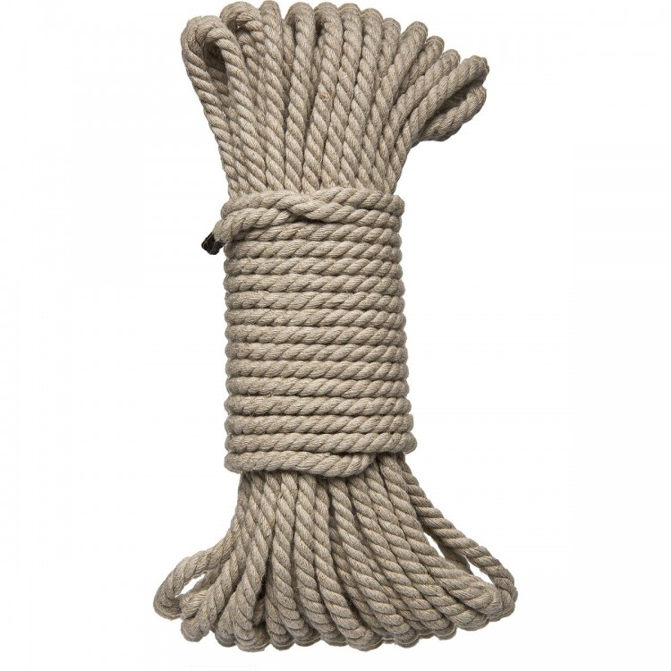 Бондажная пеньковая верёвка Kink Bind   Tie Hemp Bondage Rope 50 Ft - 15 м. от Doc Johnson