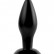 Чёрная анальная пробочка Small Silicone Plug - 11 см. от Pipedream