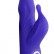 Фиолетовый вибромассажер с клиторальным стимулятором - 19 см. от Seven Creations