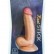 Фаллоимитатор на присоске Realstick Nude - 15,5 см. от ToyFa