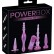 Набор фиолетовых анальных стимуляторов PowerBox от Orion