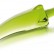 Зелёный анальный стимулятор из стекла в форме перчика - 15,5 см. от Sexus