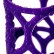 Фиолетовая насадка-сетка на член от A-toys