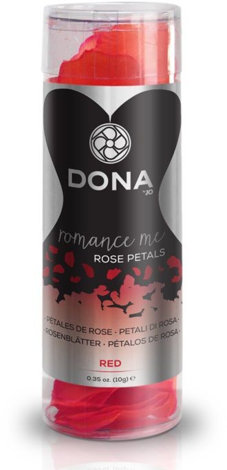 Красные декоративные лепестки роз DONA Rose Petals от System JO