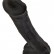 Чёрный фаллоимитатор на присоске 13  Cock with Balls - 35,6 см. от Pipedream