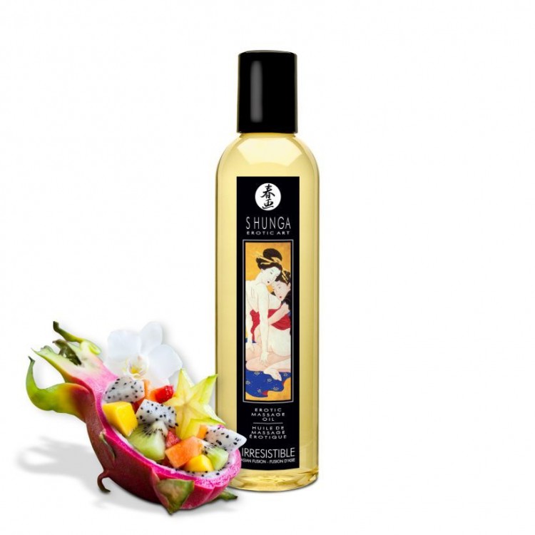 Массажное масло с ароматом азиатских фруктов Irresistible Asian Fusion - 250 мл. от Shunga