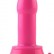 Розовая анальная втулка с широким основанием POPO Pleasure - 11,9 см. от ToyFa