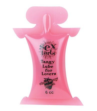 Вкусовой лубрикант с ароматом клубники Sex Tarts Lube - 6 мл. от Topco Sales