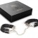Чёрные дизайнерские наручники Plaisir Nacre Bijoux от Bijoux Indiscrets