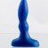 Синий анальный стимулятор Beginners p-spot massager - 11 см. от Lola toys