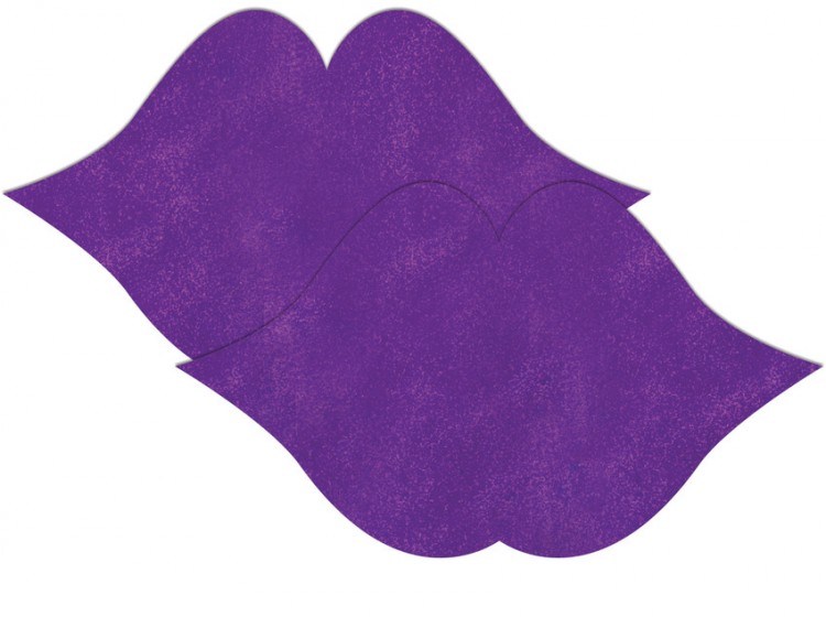 Фиолетовые пестисы в форме губ от Shots Media BV
