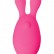 Розовый набор VITA: вибропуля и вибронасадка на палец от JOS