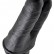 Чёрный анально-вагинальный фаллоимитатор Double Penetrator - 20,9 см. от Pipedream