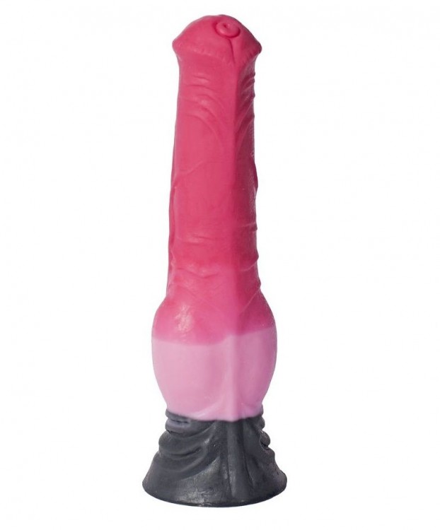 Розовый фаллоимитатор  Пони  - 24,5 см. от Erasexa