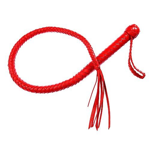 Однохвостная красная плеть - 70 см. от Sitabella