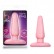 Розовая анальная пробка B Yours Small Cosmic Plug - 10,1 см. от Blush Novelties