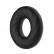 Чёрное эластичное эрекционное кольцо Super Soft от Baile