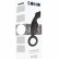 Анальный стимулятор No.62 Dildo With Metal Ring - 18 см. от Shots Media BV