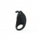 Чёрное эрекционное кольцо с вибрацией Rabbit Vibrator от Baile