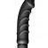 Ребристый анальный вибратор 5 Speed Silicone Vibe - 24 см. от XR Brands