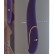 Фиолетовый вибратор Aviva с тонким кончиком - 19,8 см. от Shots Media BV